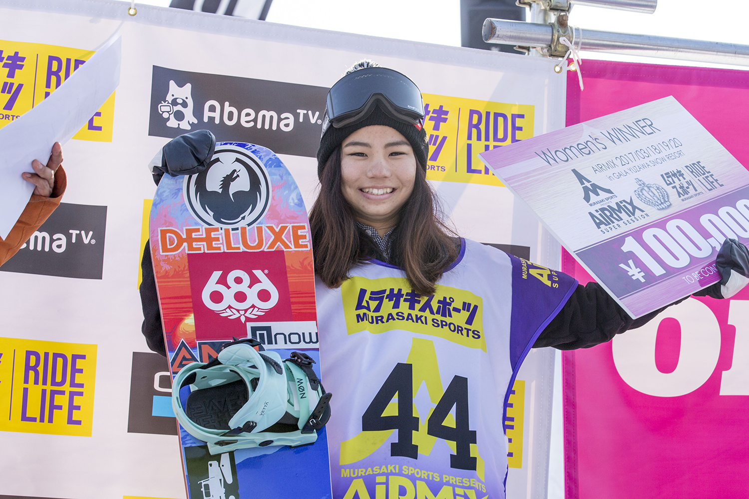 初優勝の佐藤亜耶。姉妹対決は来年に持ち越し？