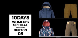 2018年のニュースタイル:おすすめセットアップ×3 《BURTON WOMEN’S SPECIAL_DAY 08》