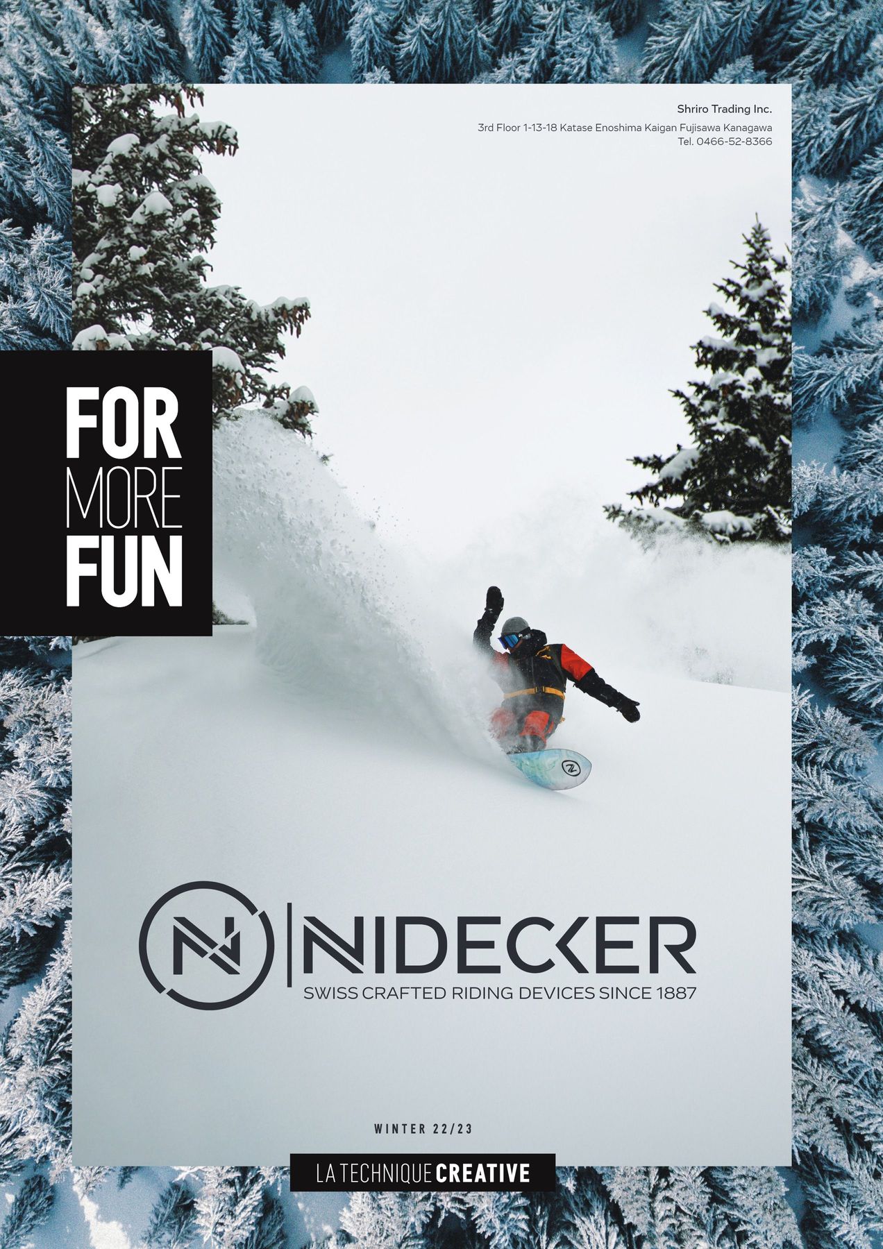 Nidecker （ナイデッカー）